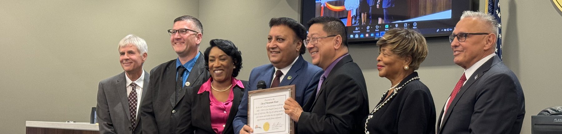Mountain House officials mark the city's incorporation on 1 July 2024
