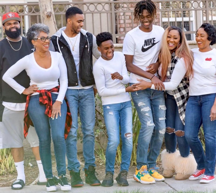 Ronna Green with her family